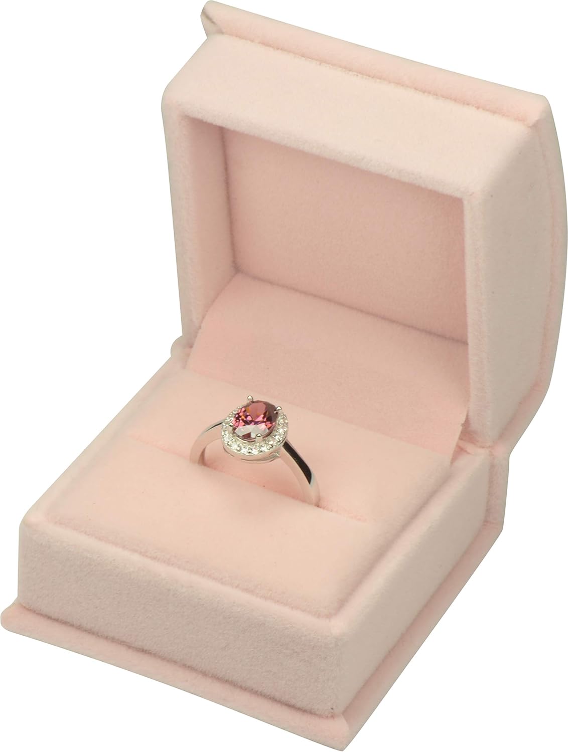 pink engagement ring box