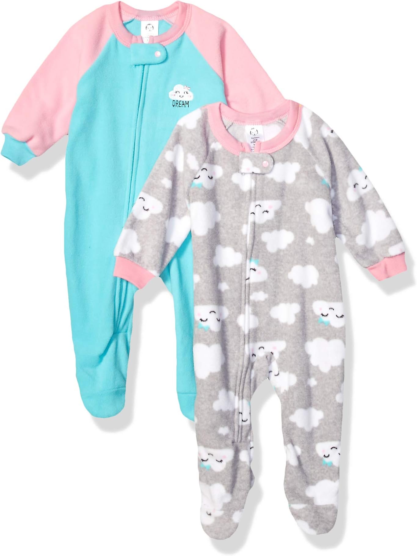 Gerber Baby Boys’ 2-Pack Sleep ‘N Play Pajamas