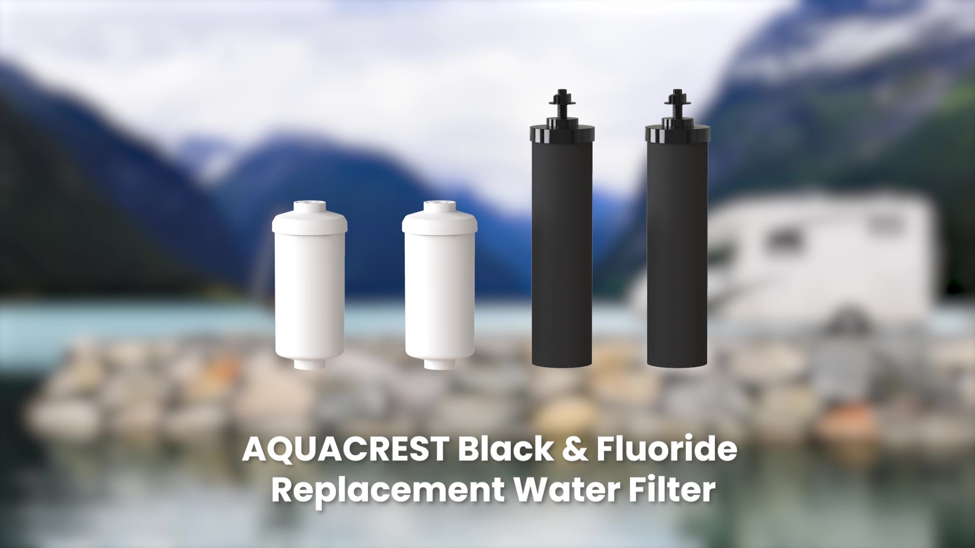 Amazon.com: AQUA CREST Black and Fluoride Water Filter