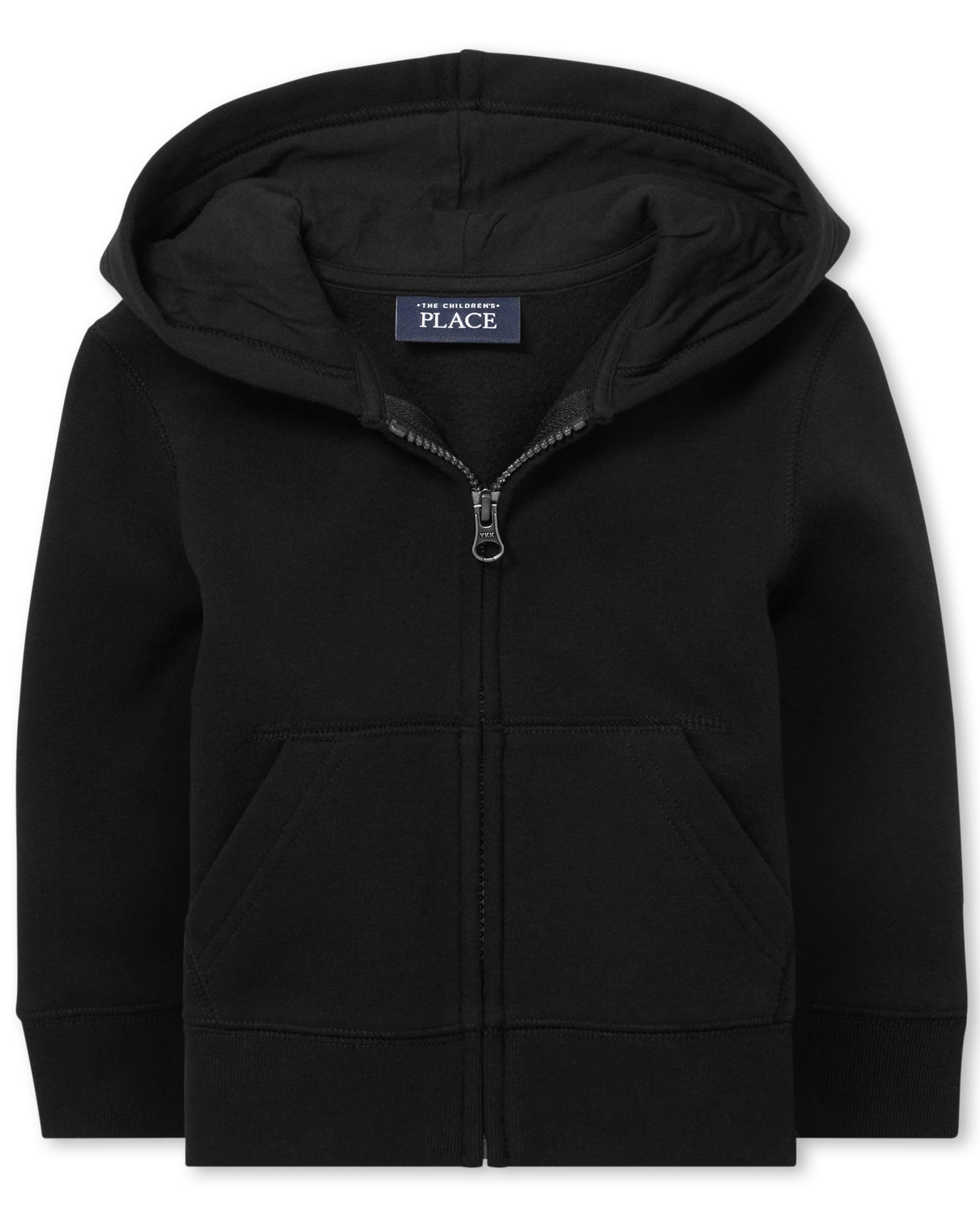 The Children's Place,Baby-Boys,Toddler Boys Zip Up Hoodie,Black,4 Years