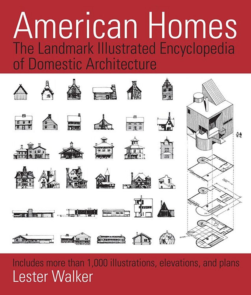 AMERICAN HOMES: The Landmark Illustrated Encyclopedia of Domestic Architecture