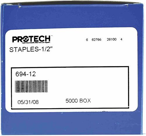 Miniatura 2 de Grapas de alambre pesado, 1/2" x 1/2", 5000 piezas, metálicas