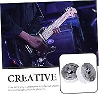 Vista 9 de Pegatinas de pedal de efector, cinta de pedal de guitarra, cinta de pedal de guitarra, sujetadores de efectos de guitarra metálica, accesorios