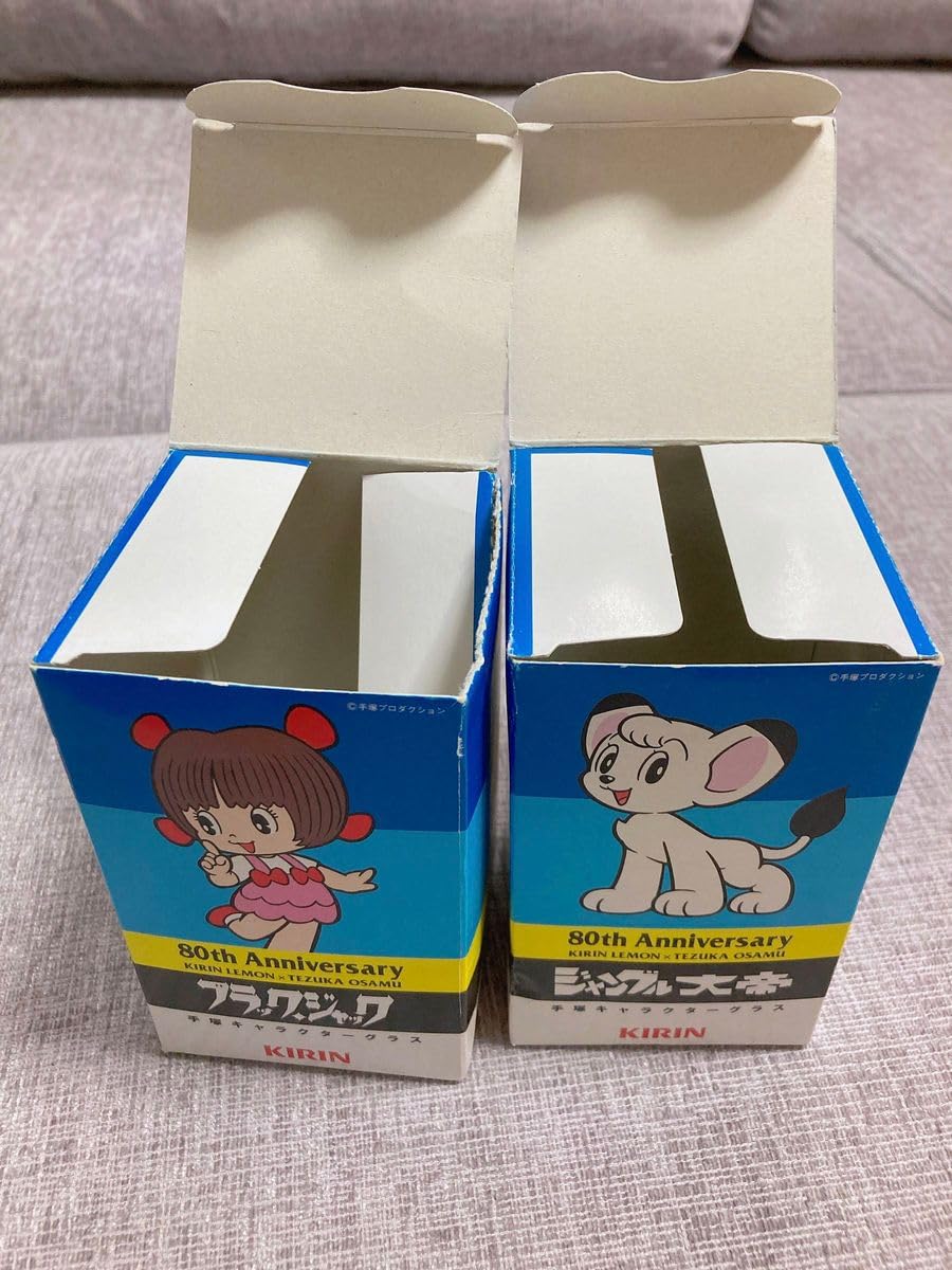 【希少】手塚キャラクターグラス 全8種 24個セット　キリンレモン 手塚キャラクターグラス キリンレモン×手塚治虫 生誕80周年記念