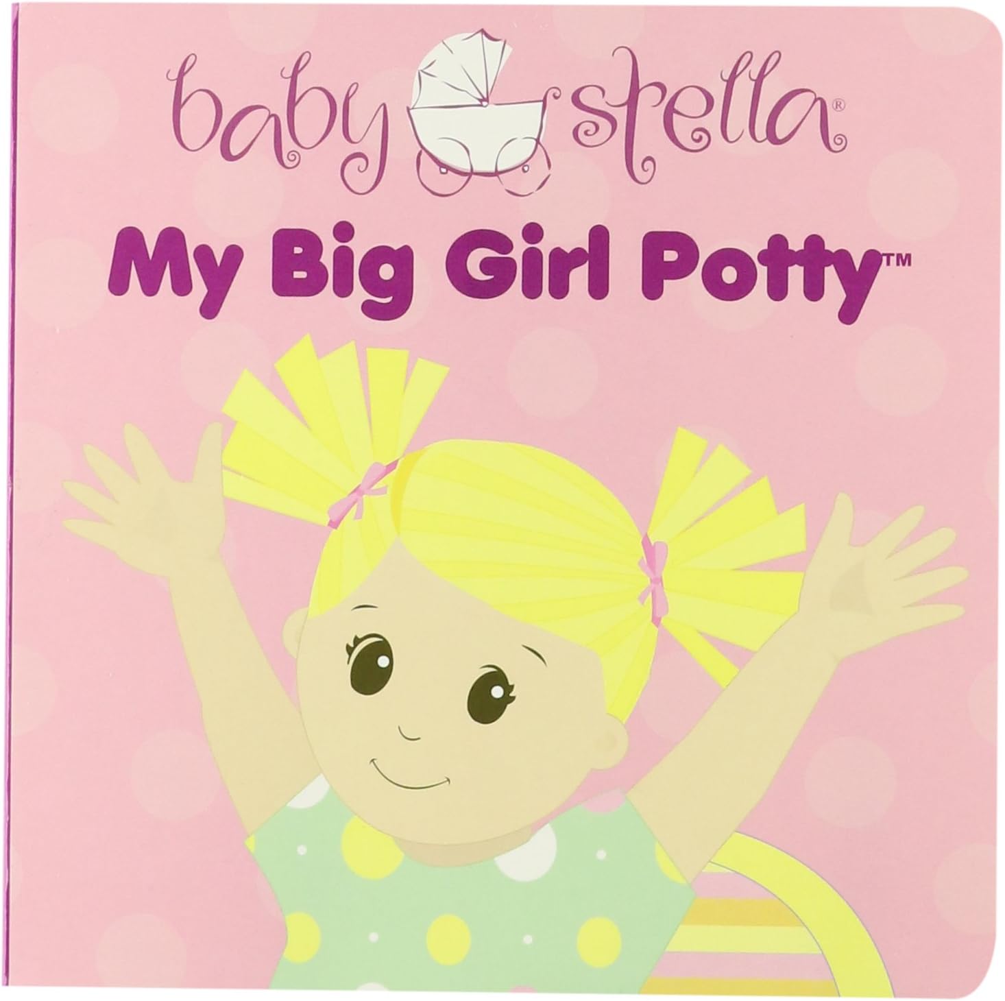 Manhattan ToyBaby Stella My Big Girl Potty Baby Doll Accessories Toilet Training Board Book
