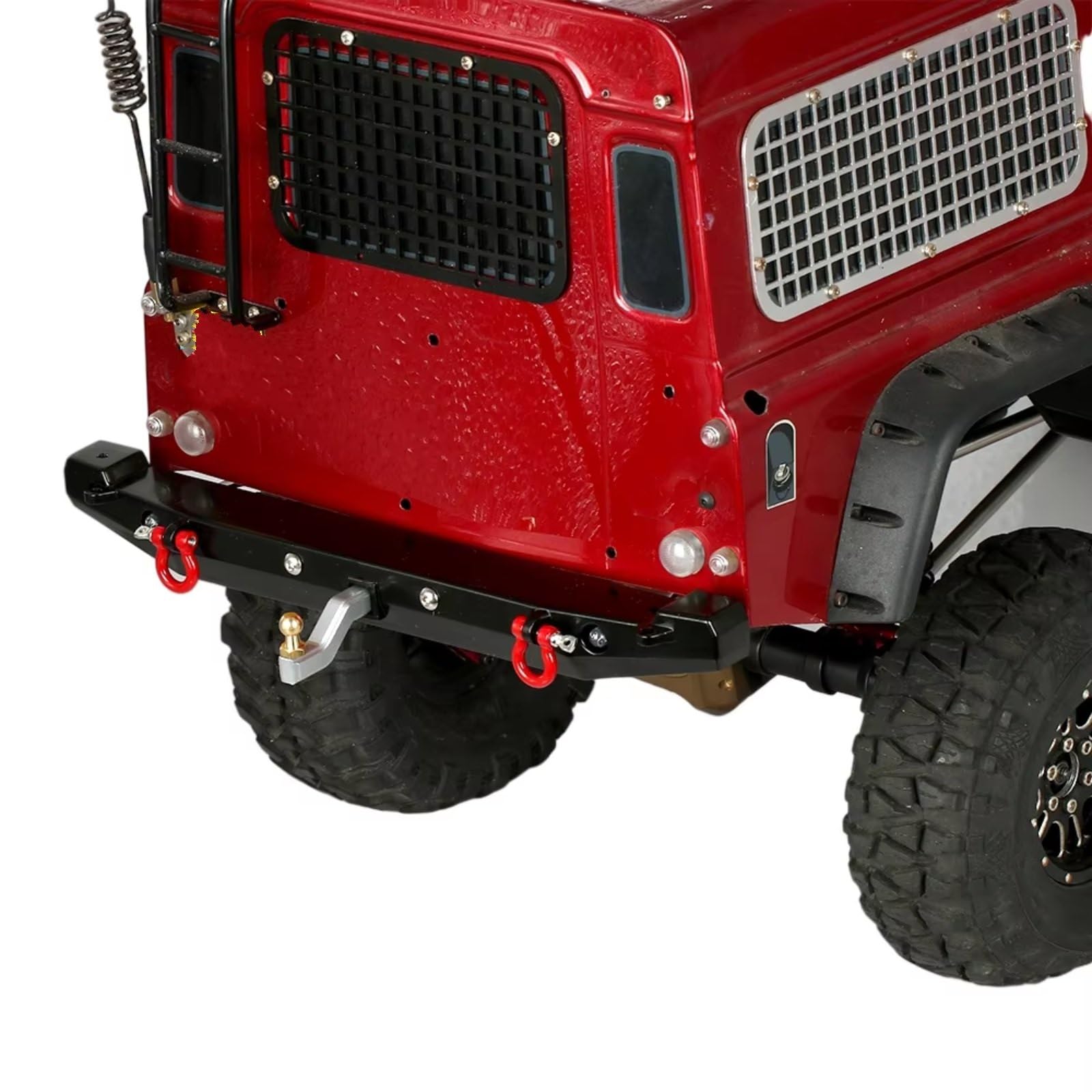 Per Axial Per SCX10 II 90046 Per Traxxas Per TRX4 1/10 Paraurti Posteriore In Alluminio RC Crawler Parti Automobili Aggiornamenti Accessori Sostituzioni Accessori