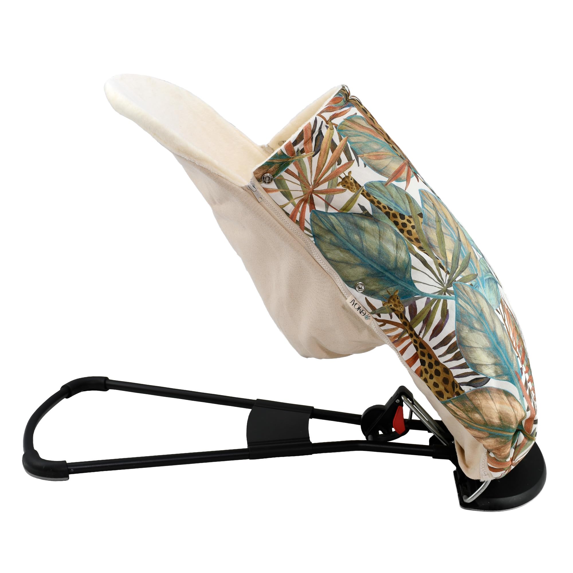 JYOKO Kids Cotton Hammock Cover and Bag Compatible with Babybjorn Soft, Balance, Bliss (Safari, Fleece), POLAR - Image 4