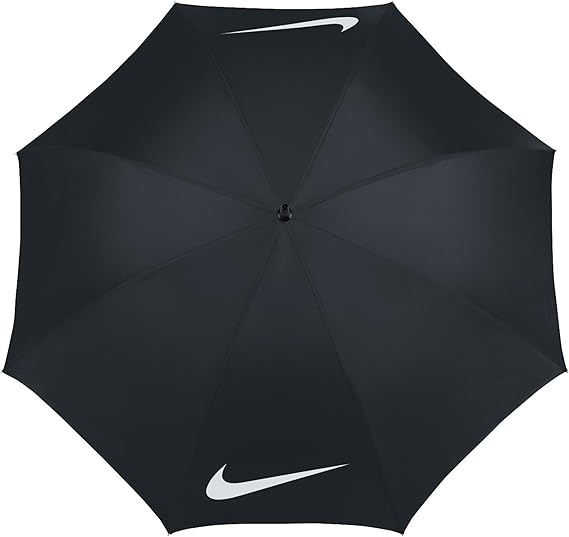 Nike 62 swoosh windproof single canopy golf umbrella Clearance