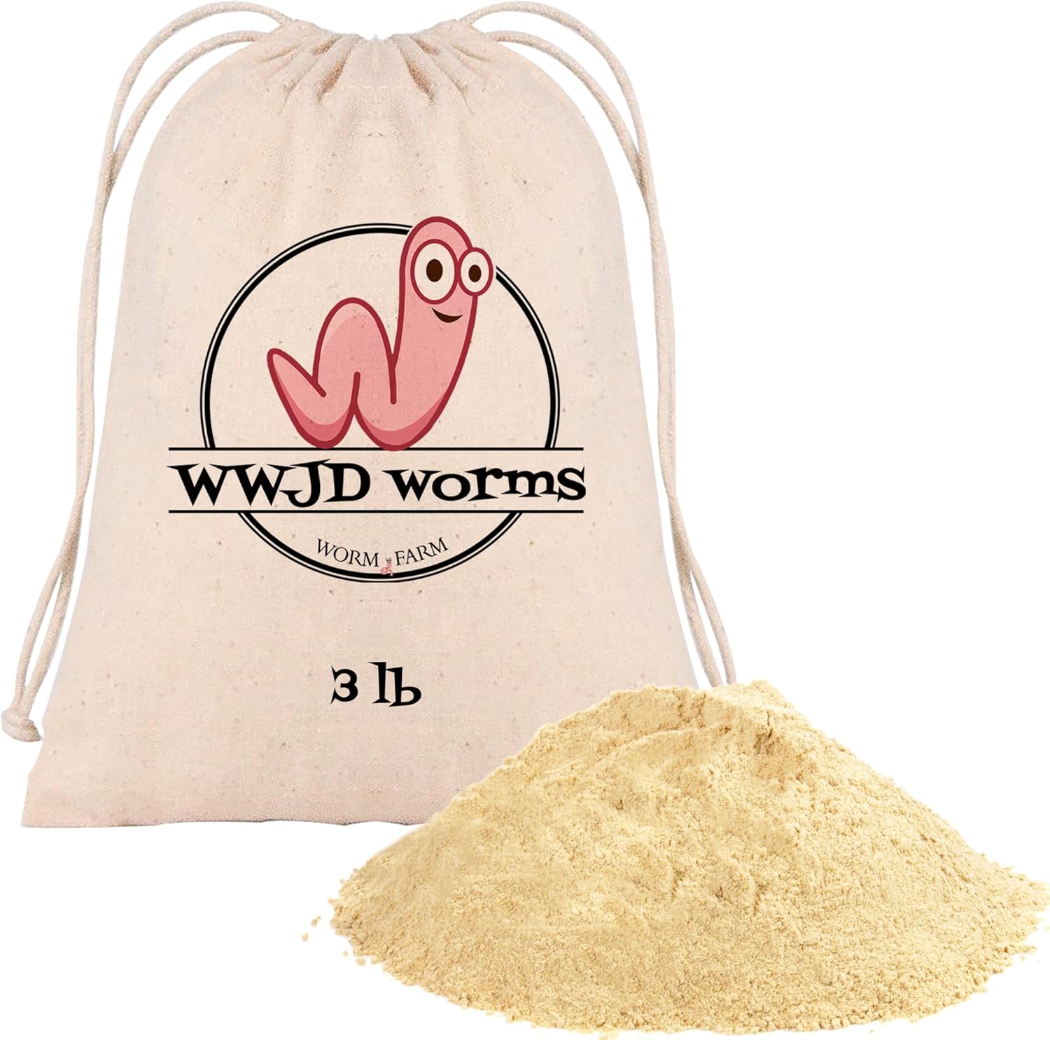 WWJD Worms Grit, MineralRich Earthworm Chow, Make Healthy