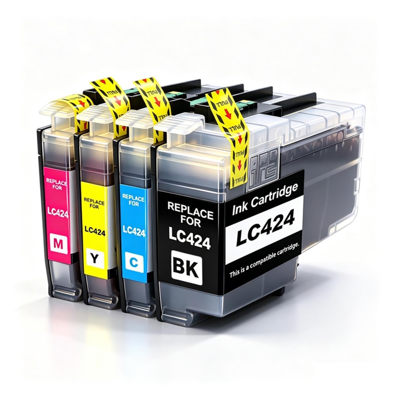 Cartuccia D'inchiostro LC424 Compatibile Con Brother DCPJ1200DW DCPJ1200W