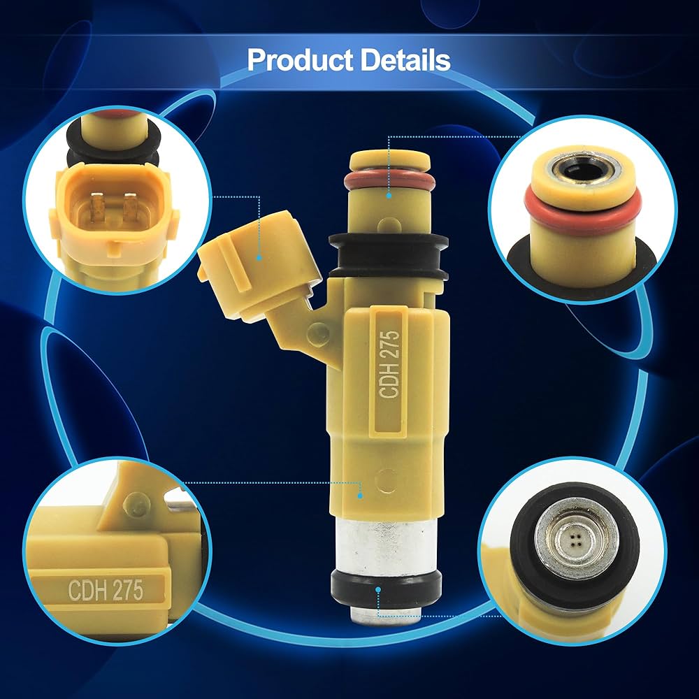 Amazon.com: HiSport Fuel Injector CDH275 4 PCS Compatible with