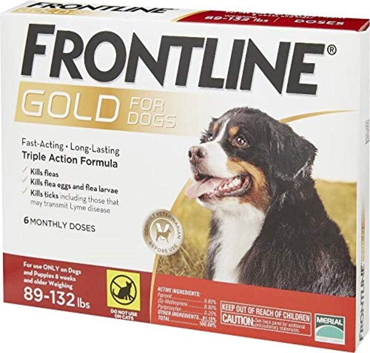 Gold for Dogs 89132 lbs Red (6 Month)