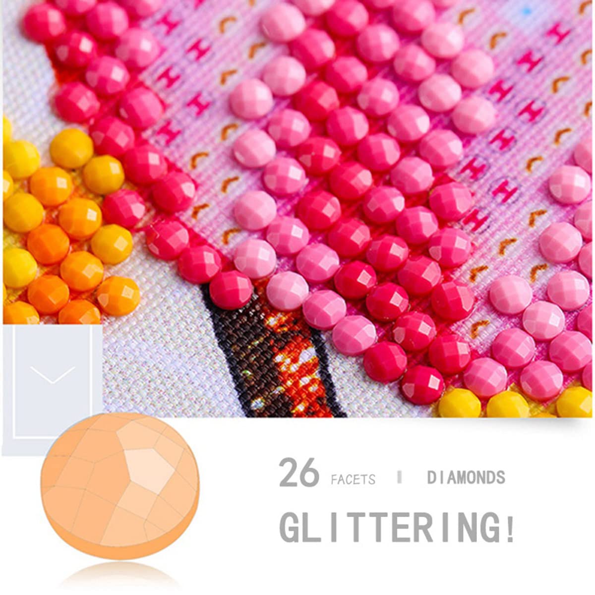 Lot De 2 Kits De Peinture Diamant à Faire Soi-même Avec