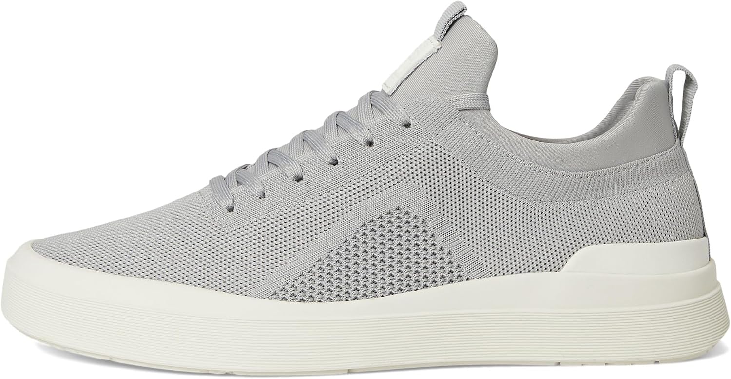 Steve Madden Men's ODYSSEE Fashion Sneaker, Light Grey, 11.5
