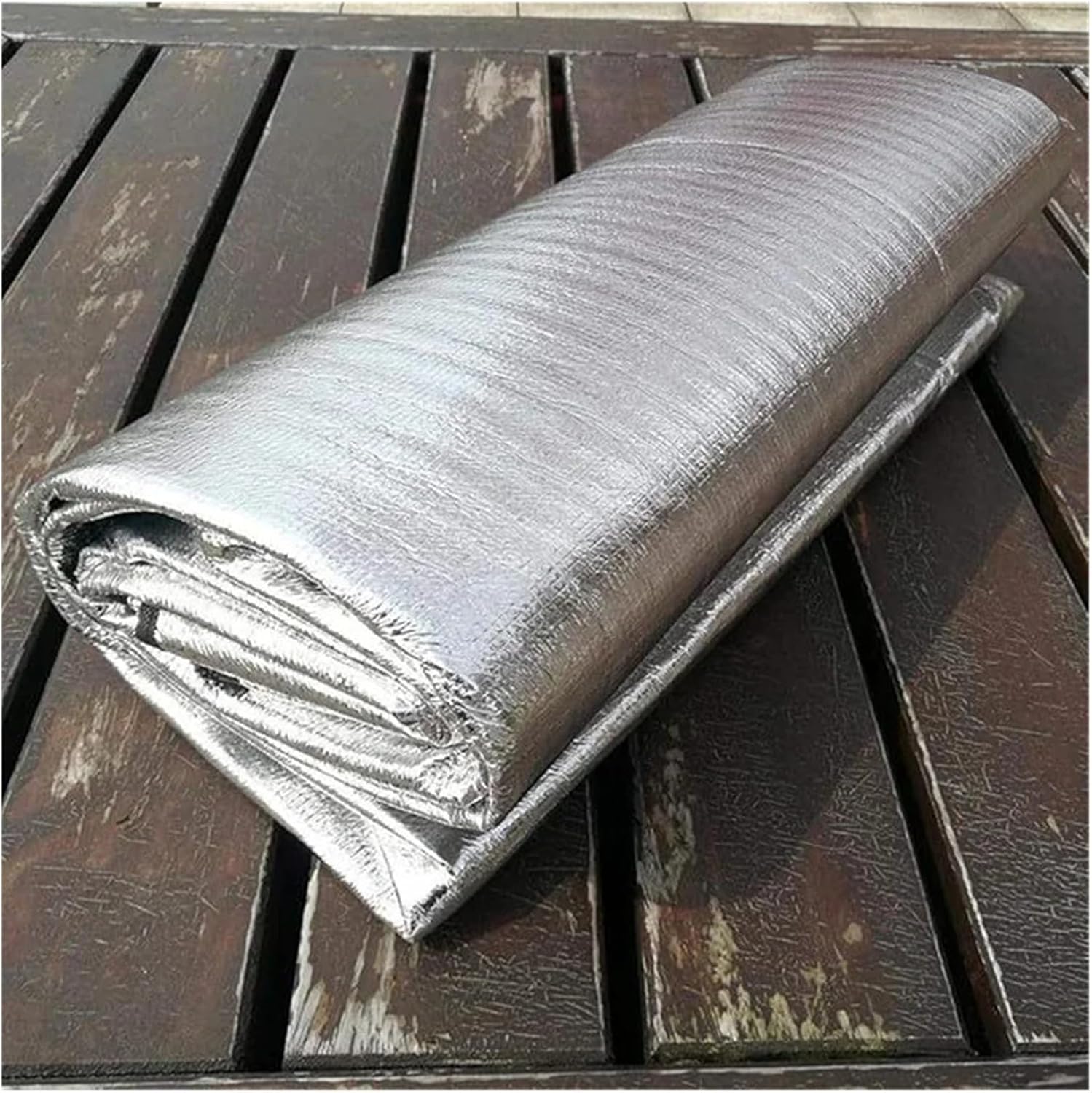 Camping Mat Foam Foil Blanket Aluminum Sleeping Pad Outdoor Tent Footprint