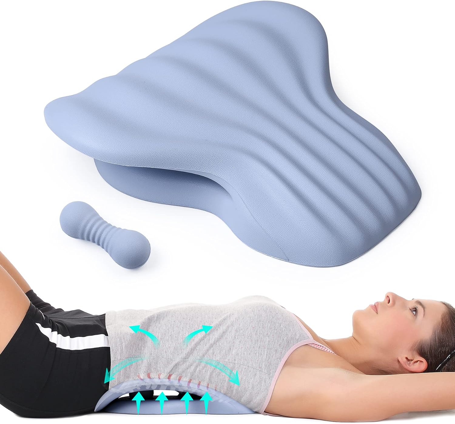 RESTCLOUD Back Stretcher for Back Pain Relief
