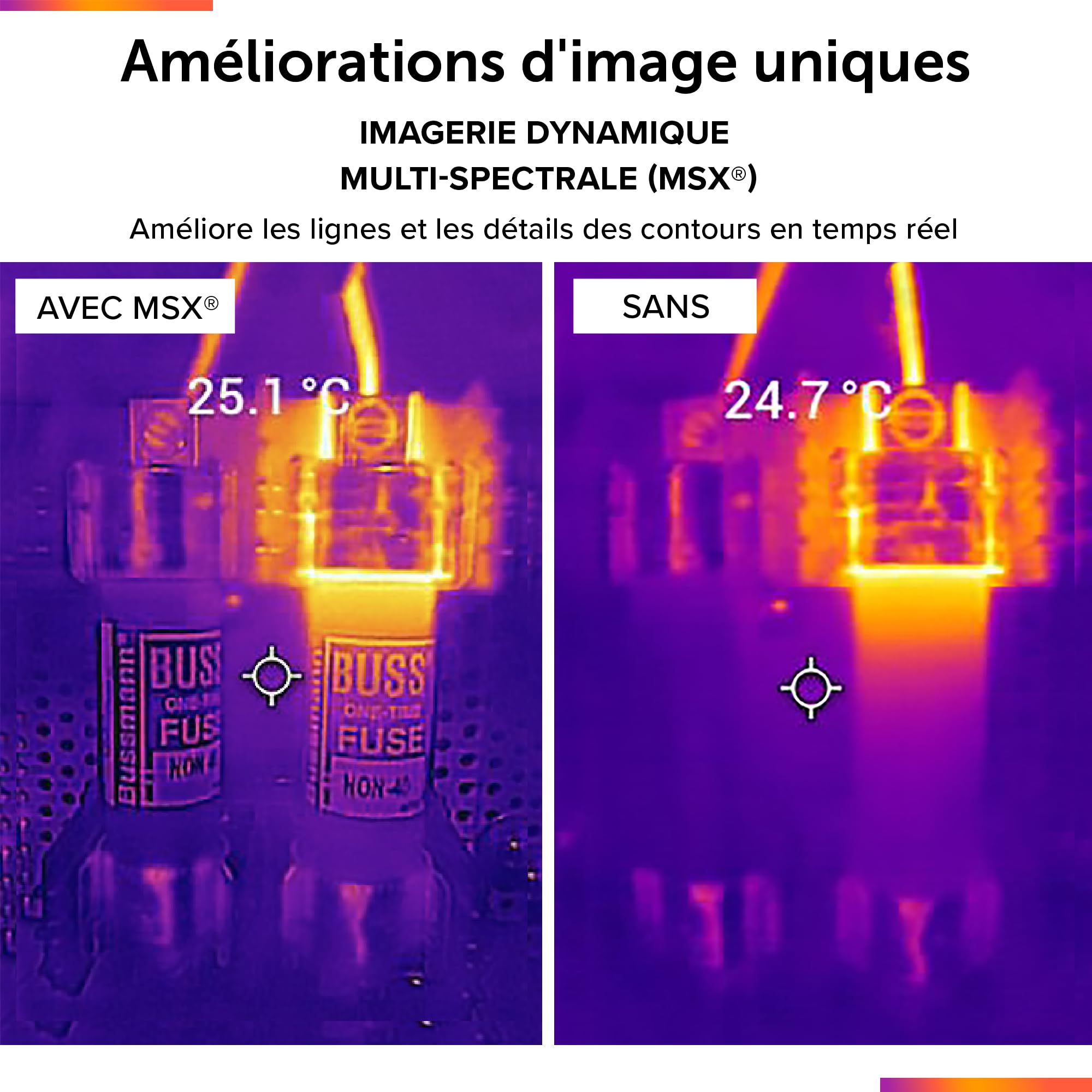 FLIR C5 Caméra Thermique Compacte Avec Wi-Fi: Imageur Infrarouge Haute Résolution Pour Applications D'Inspection, Électriques/Mécaniques, De Construction Et De CVC