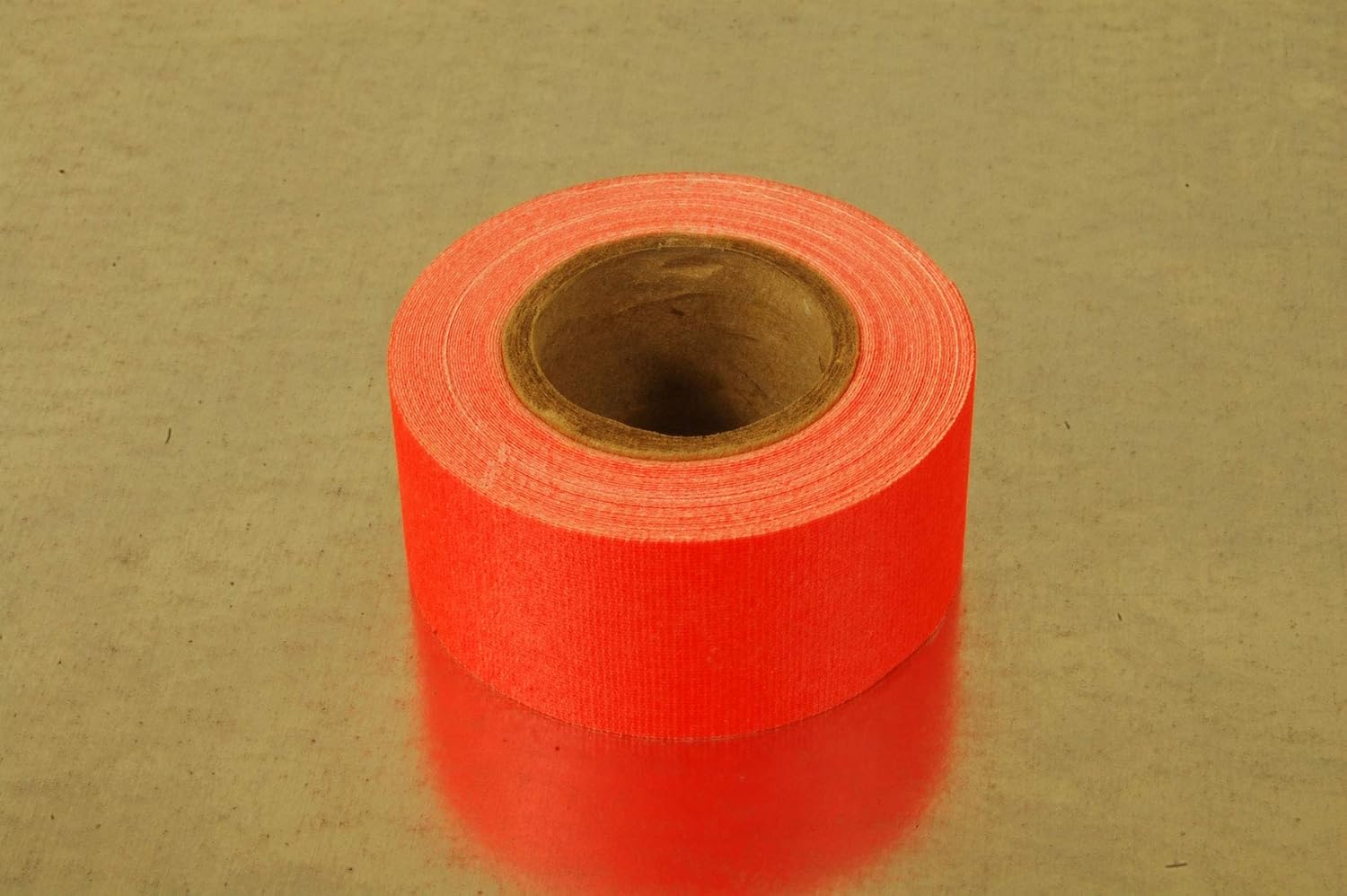1 Inch x 6 Yards UV Blacklight Reactive Fluorescen​t Gaffer Tape (Orange)