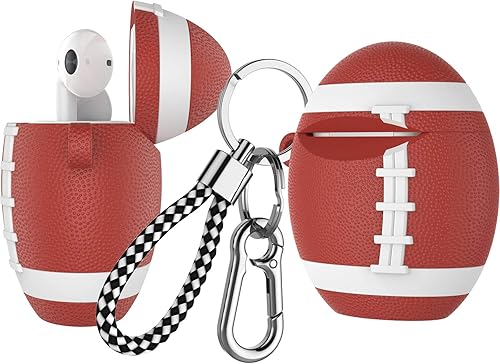 Tekcoo Funda para AirPods, Absorción de Golpes Funda de accesorios compatible con Apple Airpods 1 y AirPods 2, linda funda protectora suave de PVC