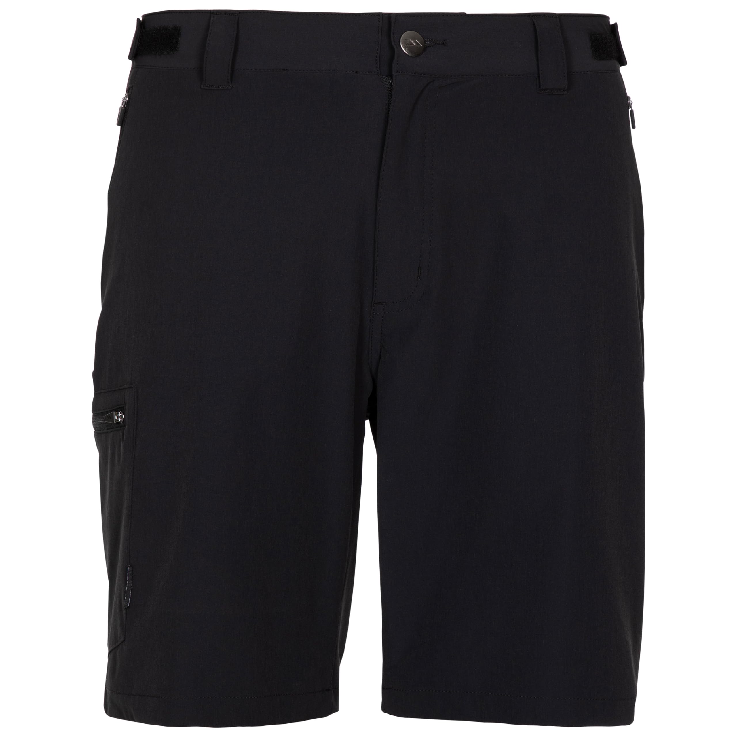 TrespassMens Shorts Black Summer Travel Mid Length UV Shorts Gatesgillwell B
