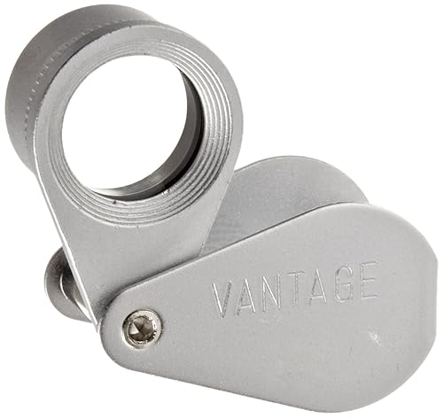 Donegan V309-15 Coddington - Lupa multiusos con doble lente, aumento de 10X, diámetro de lente de 0.59 pulgadas
