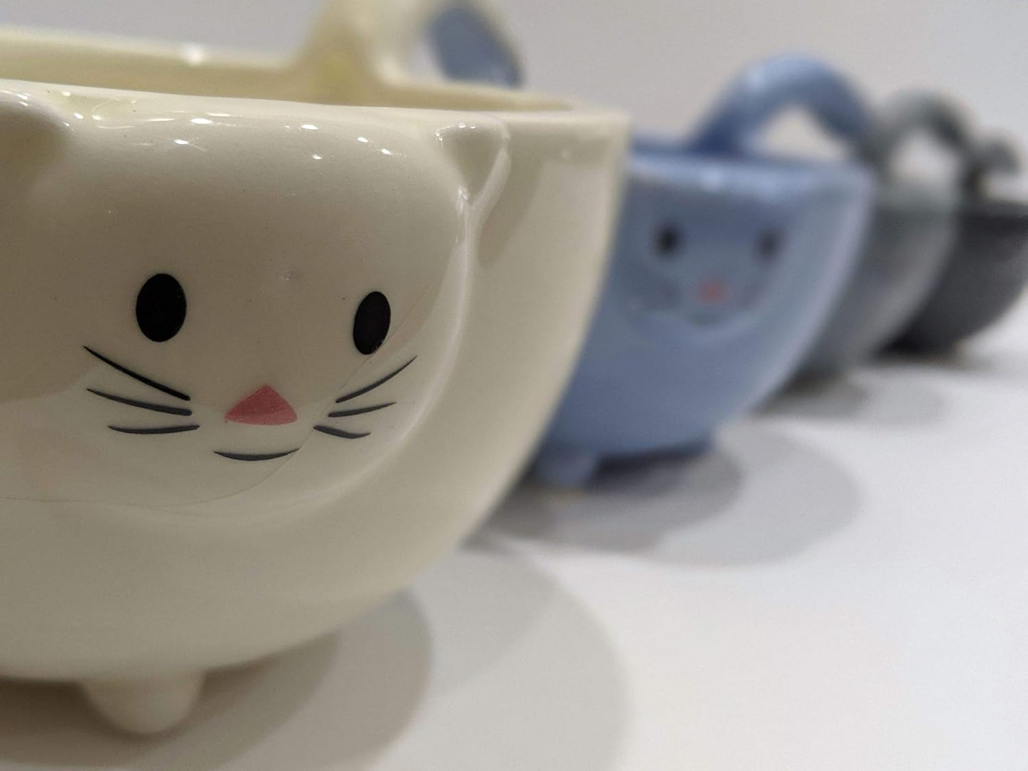 Ceramic Cat Measuring Cups/ Baking Bowls