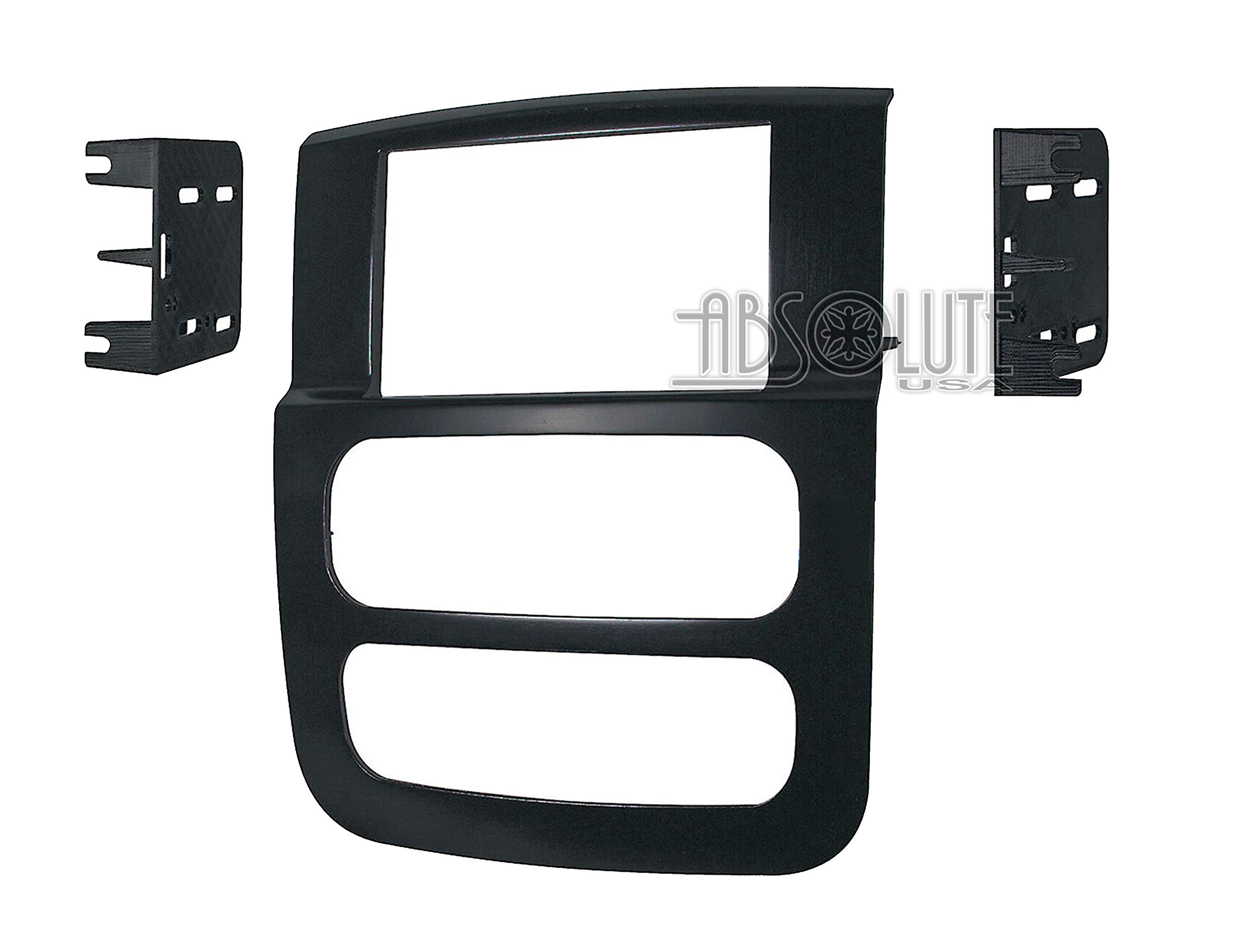 Absolute USA ABS95-6522B Fits Dodge Ram Pickup 1500 2002-2005 Double DIN Stereo Harness Radio Install Dash Kit