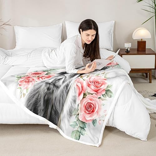 Miniatura 10 de Manta de franela de excavadora, manta Sherpa para niños, niños, adolescentes, niños, caricaturas, construcción, tractor, manta de cama, manta para