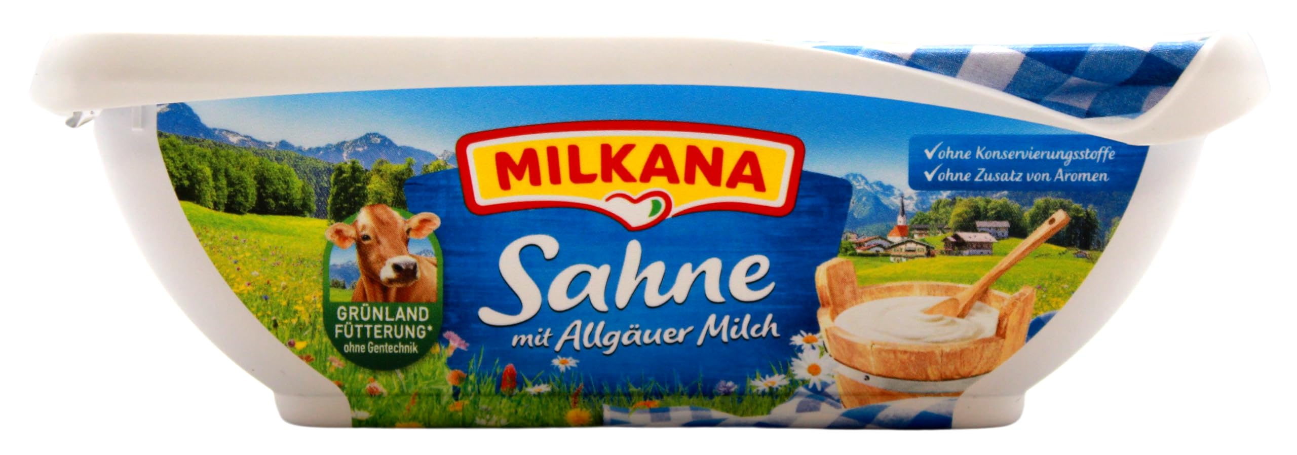 Milkana Sahne Schmelzkäse, 8er Pack (8 x 190g)