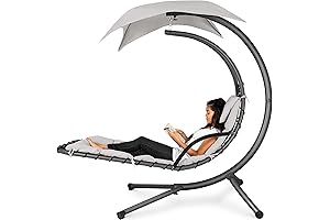 Best Choice Products Chaise Lounge with Canopy