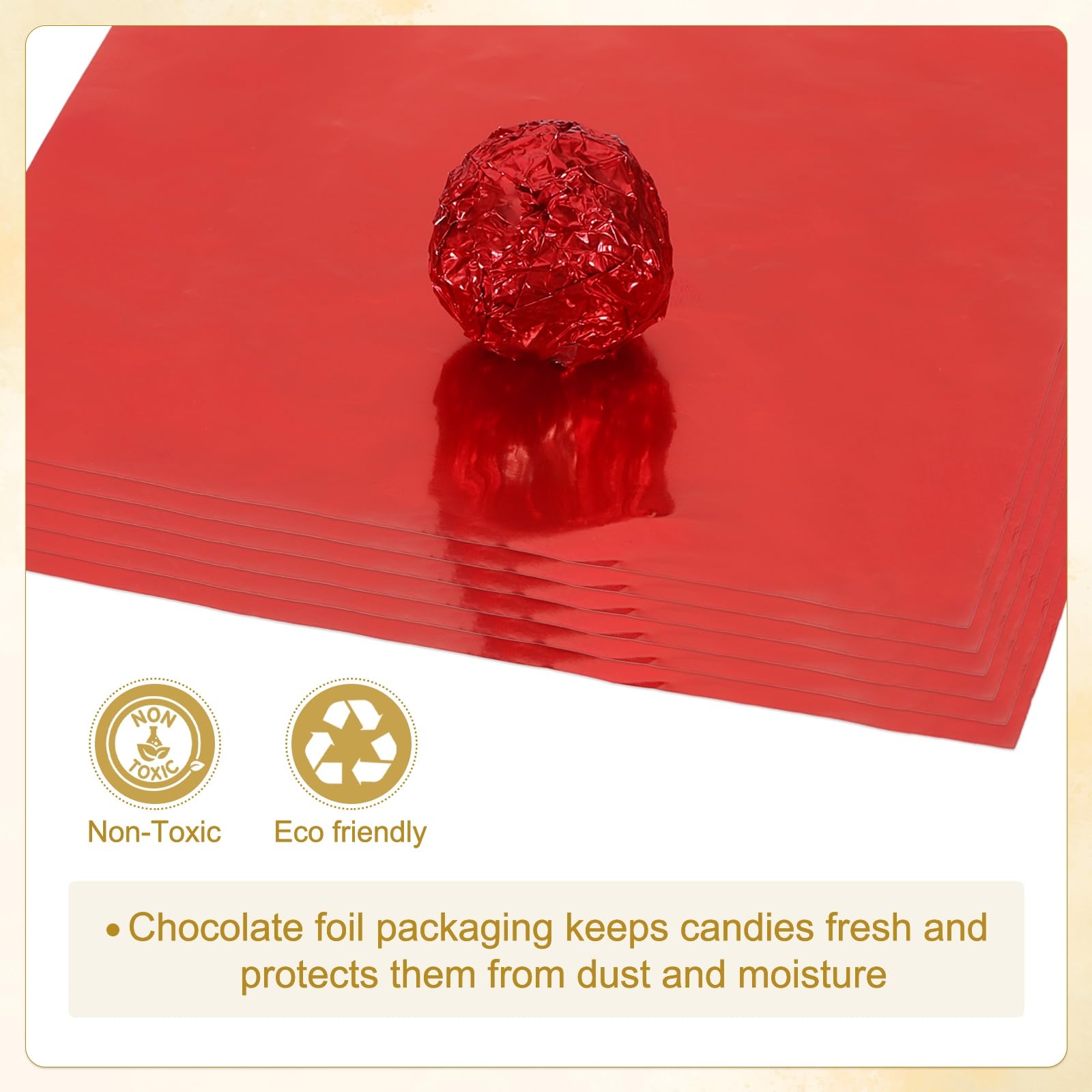 PATIKIL Foil Candy Wrappers 3.5x3.5 Inch - Image 4