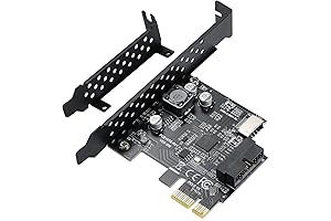 PCI-E 1X to USB C Front Panel Expansion Card