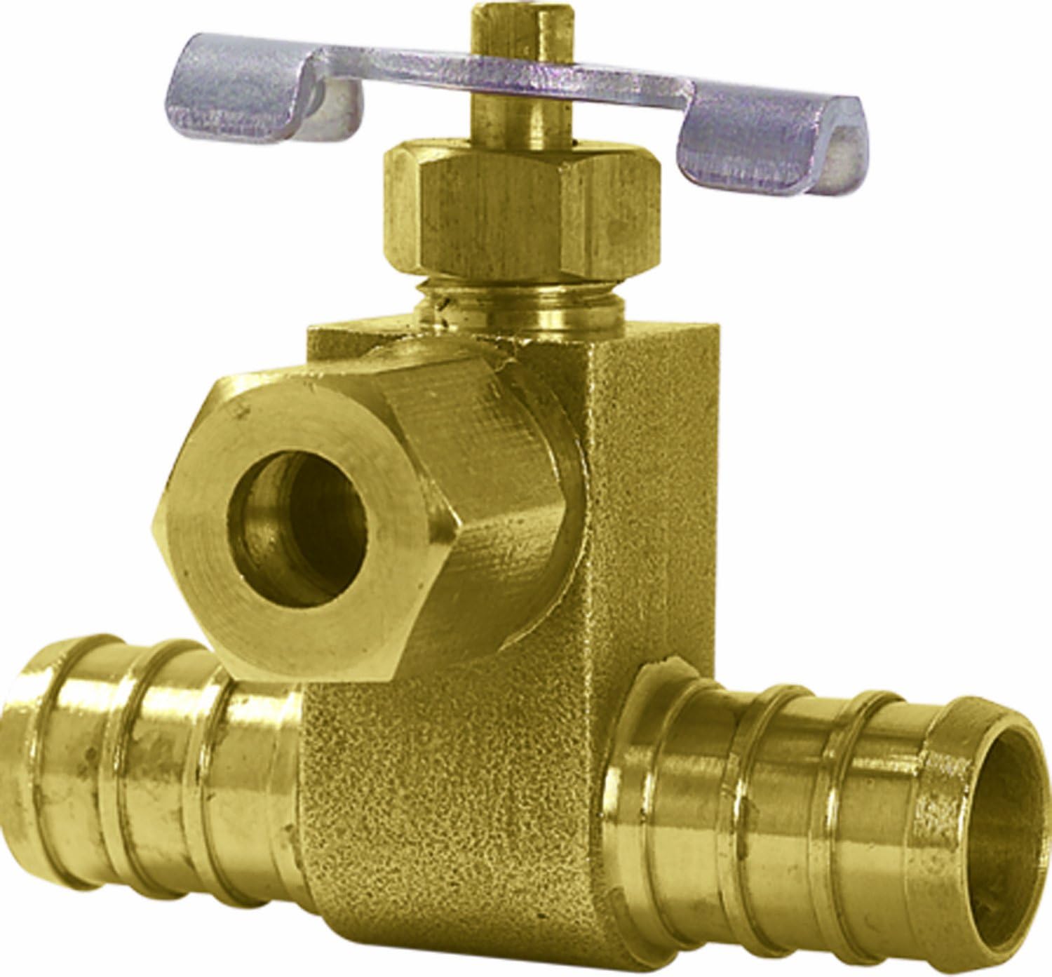 Viega 46301 PureFlow Zero Lead Ice Maker Valve Kit 3/8-Inch by 1/8-Inch Crimp x CTS