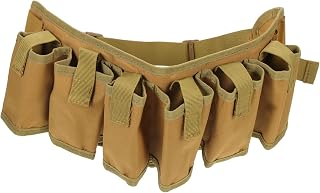 Cabilock Cinturón De Cerveza Transportador Cinturón Porta Cerveza Portabotellas Para Senderismo Soporte Para Cinturón De Botella Light Brown Tela Oxford 600d y Cincha Gruesa