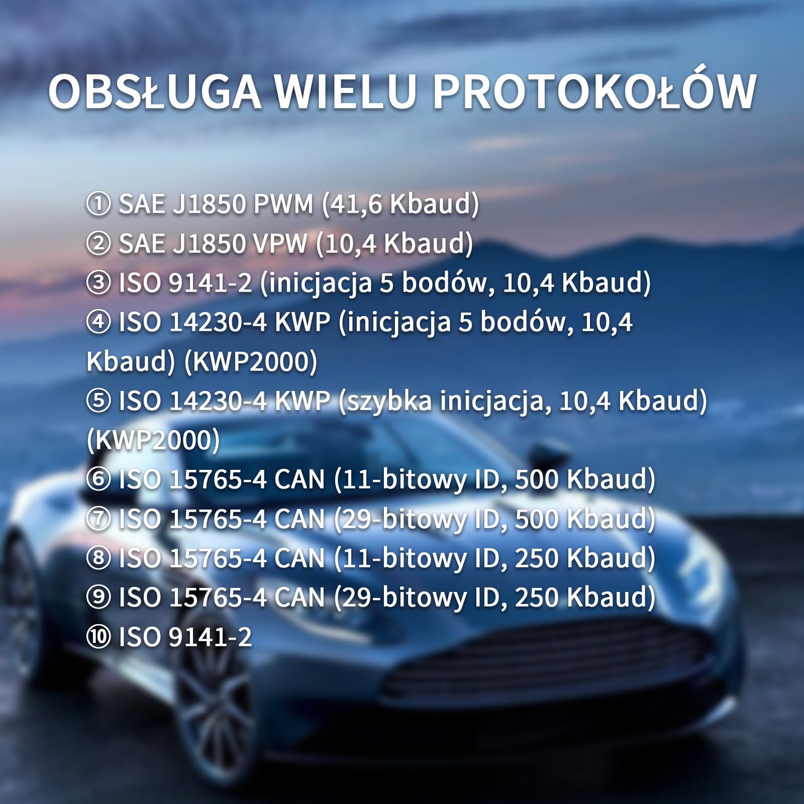 OBD2 adattatore ELM327 USB Scanner con Chip originale FT232RL 18F25K80 V1.4, idoneo per lo Scanner diagnostico OBDII per motocicli Ducati OBDII per Fiat Ford VW, lavora con Windows 7