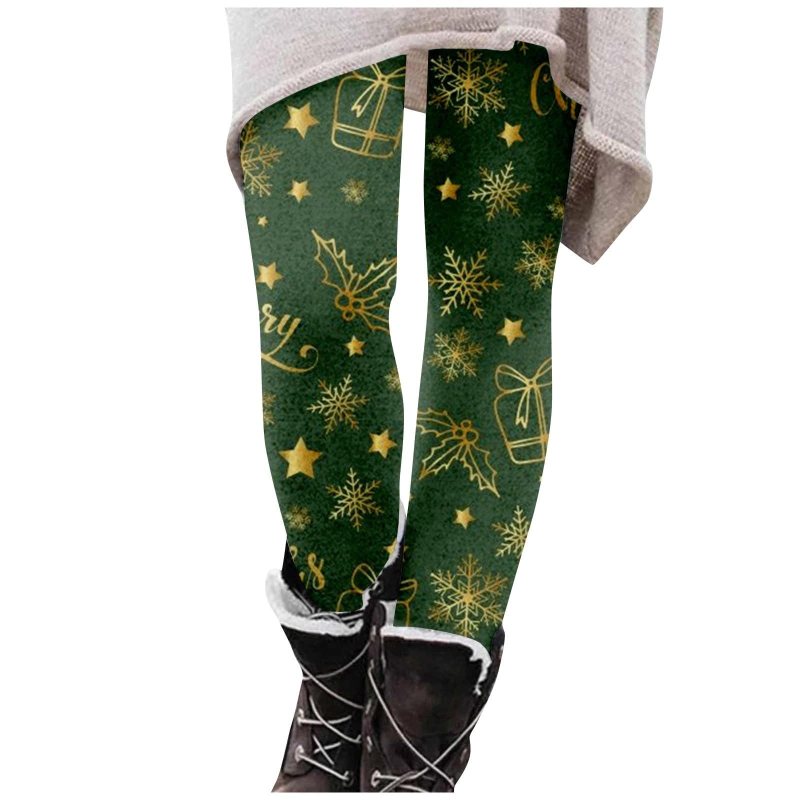 Hehiy Weihnachten Damen Leggings - Weihnachtsleggin Produktbild-Vorschau 10
