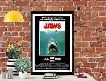 SHARK ポスター Amazon.co.jp: JAWS ジョーズ - SHARK/ポスター 【公式