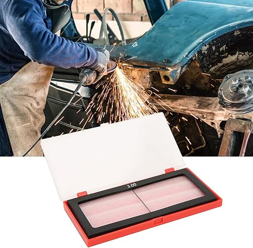Miniatura 2 de Lente de la lupa de vidrio de soldadura oscurecimiento automático Filtro de oscurecimiento horizontal Protección de ojos Accesorios de soldador