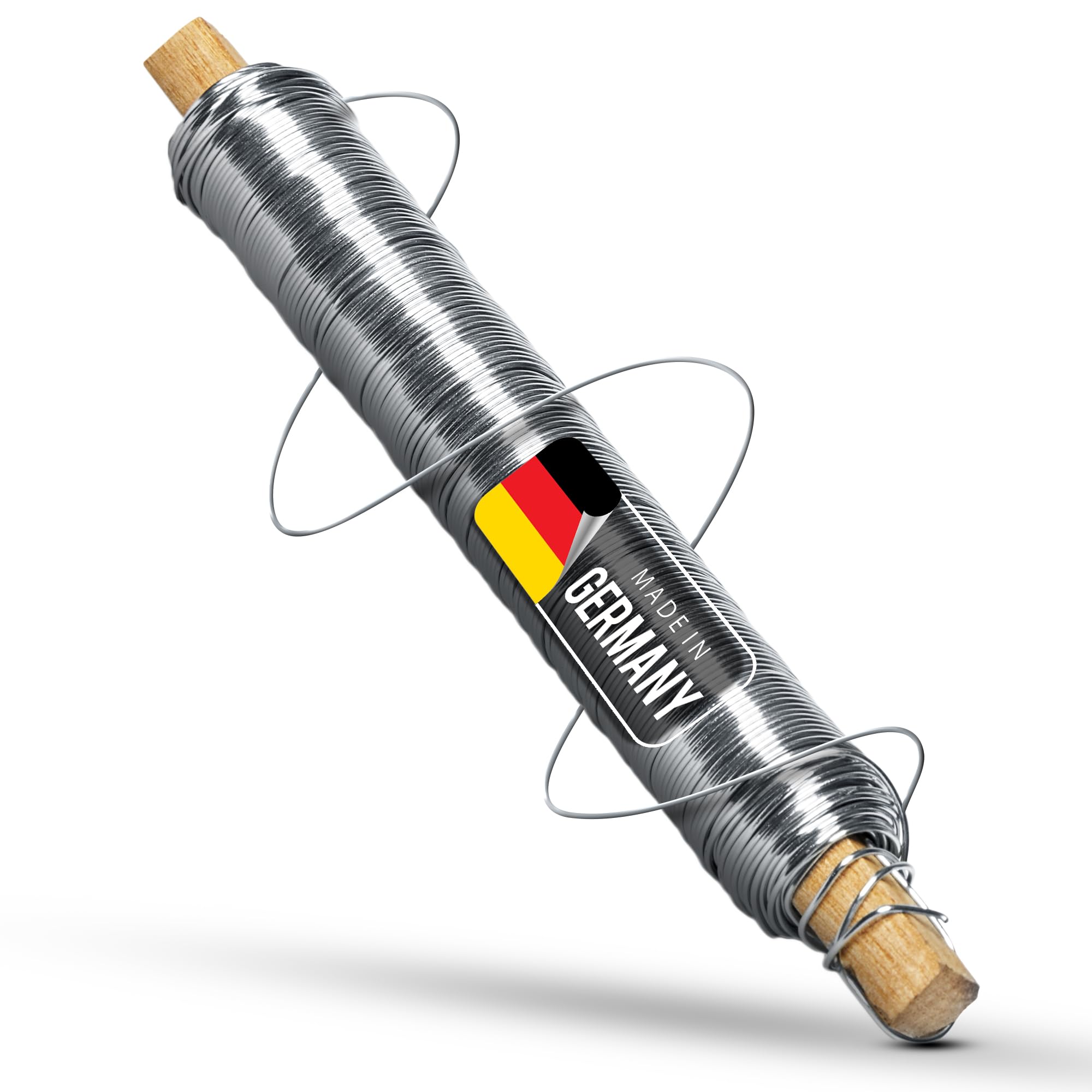 Cheriswelry Fil En Aluminium Argenté Flexible Et Souple De 0,8 Mm