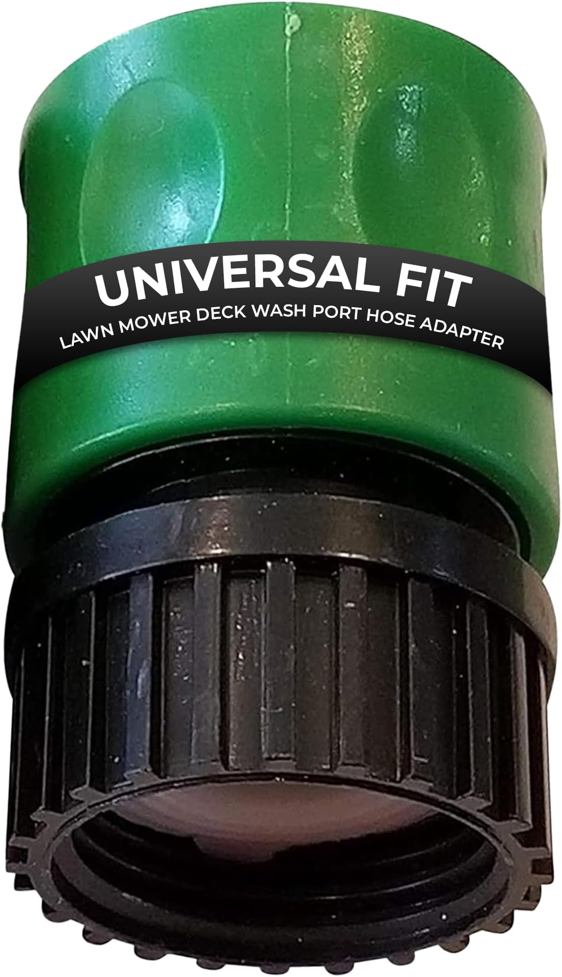 Quick Connect Lawn Mower Deck Wash Port Hose Adapter/Attachment - Compatible with Part Numbers: 532416405, 921 04041, 416405, GX22425 Many More (1,Green)