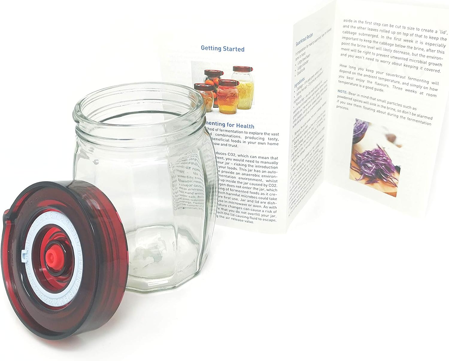 Bocal à fermentation avec valve