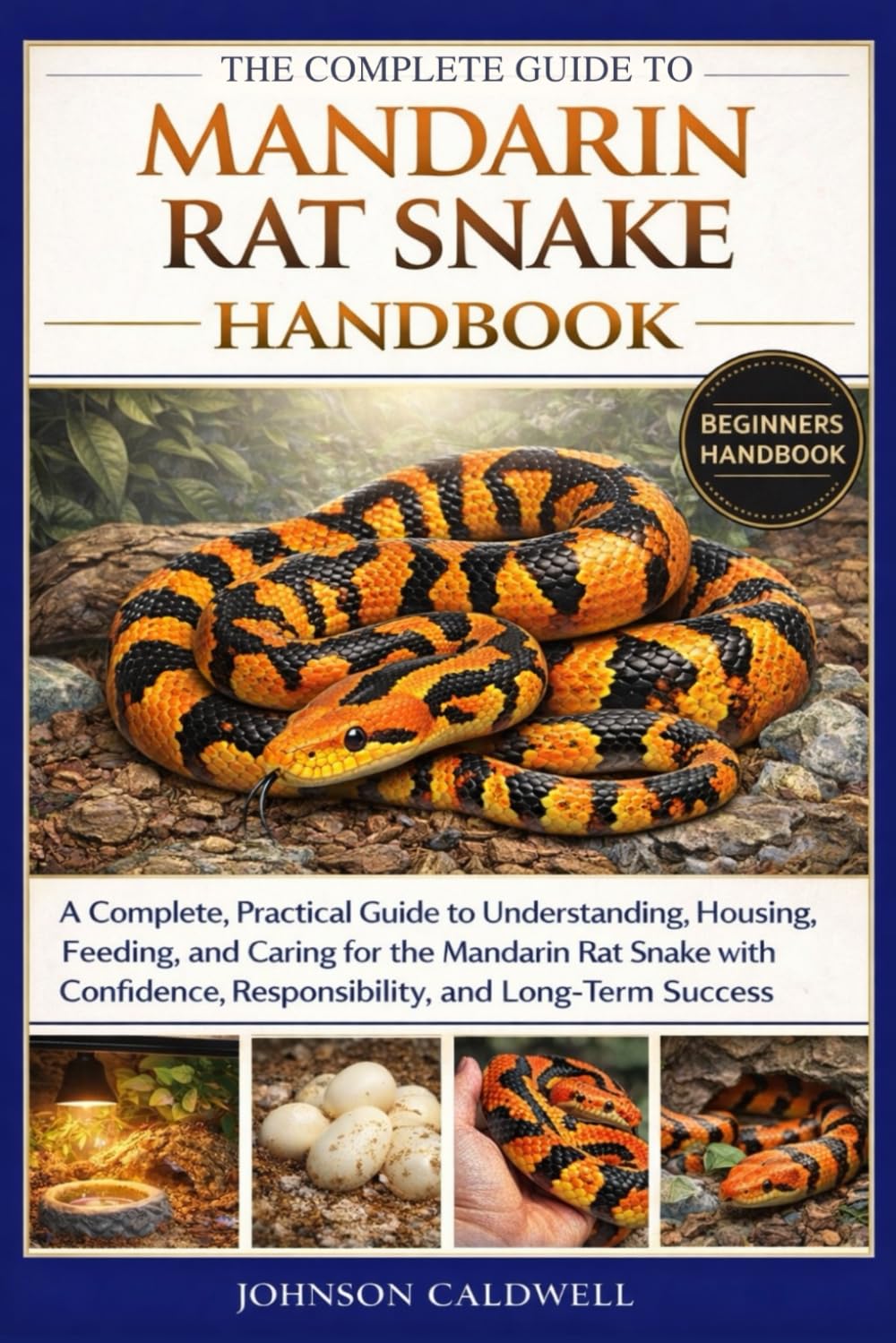 THE COMPLETE GUIDE TO MANDARIN RAT SNAKE HANDBOOK: A Complete, Practical Guide to Understanding, Housing, Feeding, and Caring for the Mandarin Rat ... Responsibility, and Long-Term Success