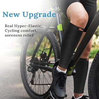 Calf Compression Sleeves for Men & Women Shin Splint Relief, Running & Travel Support, Premium Graduated Compression for Circulation & Leg Pain, Non-Slip Breathable Compression Leg Sleeves for Nurses, Athletes