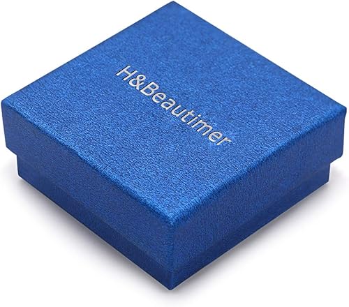 Miniatura 7 de H&Beautimer Pulsera de plata de ley 925 maciza para hombre y mujer, 3-0.157-0.197 in, pulsera de cadena cubana, unisex, joyería de fiesta, pulsera