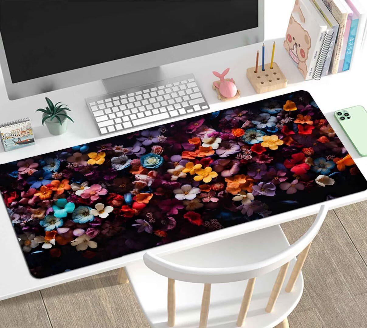 Alfombrilla Ratón XXL Gaming, Alfombrilla Escritorio 900x600x4mm, Mouse Pad Mat XXL Antideslizante, Alfombrilla Raton Base de Goma Tapete Rato Gamer Mousepad XXL para PC, Oficina Accesorios Artes J-46