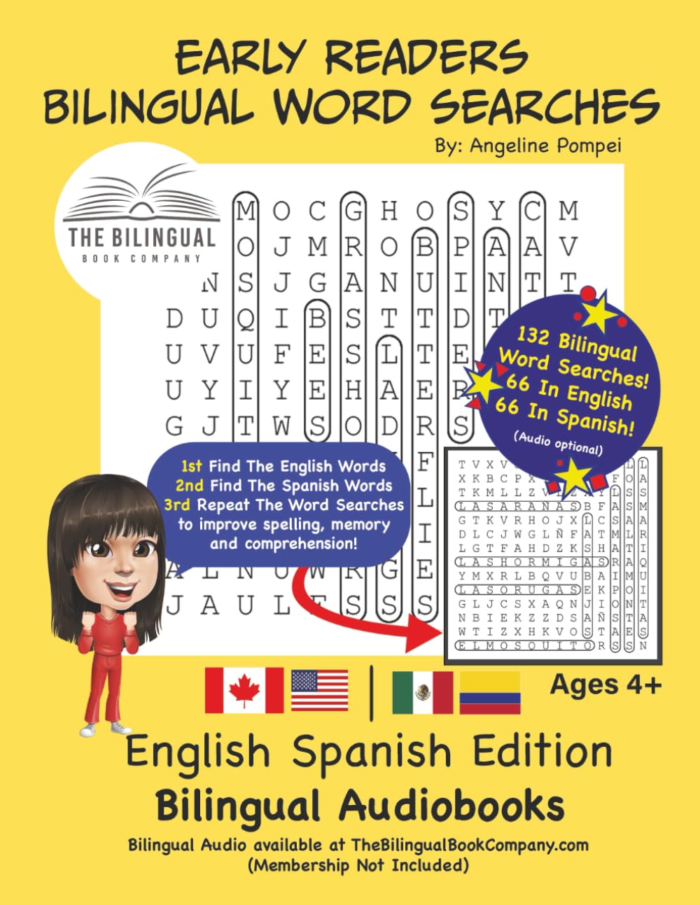 Early Readers Bilingual Word Search: English Spanish Edition Bilingual Audiobook