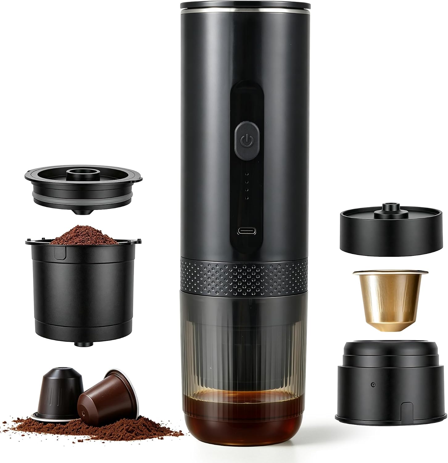 Goldtouch Portable Electric Espresso Machine,Travel Coffee Maker
