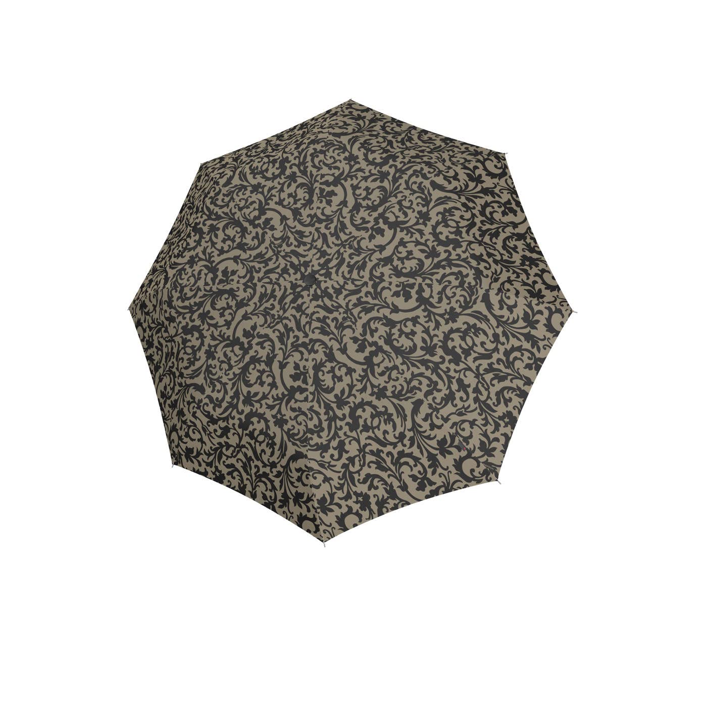 reisenthel umbrella pocket duomatic – Kompakter Taschenschirm aus recycelten PET-Flaschen – Mit großer Drucktaste und ergonomisches Griffdesign