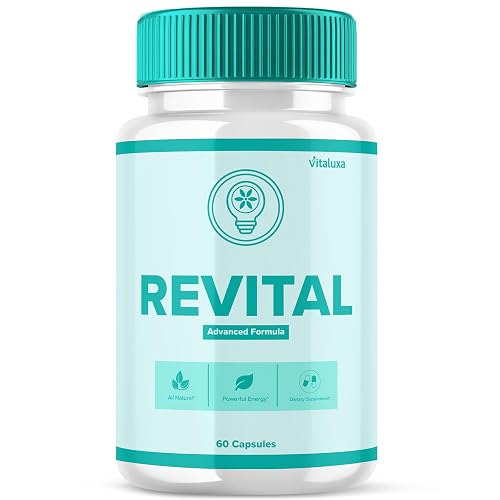 Revital Capsules, Revital Cactus Supplement Pills Premium Advanced Formula for