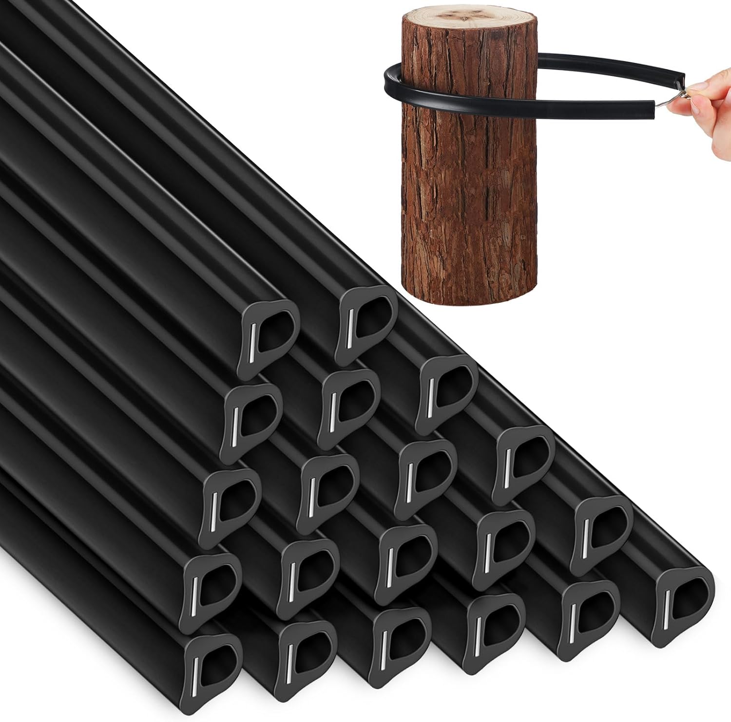 Pushglossy 20" Electric Fence Underground Wire Insulator